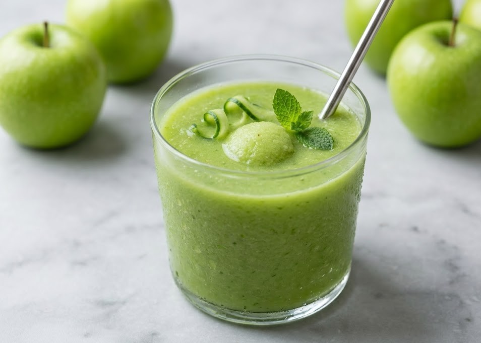 Gaspacho à la pomme verte